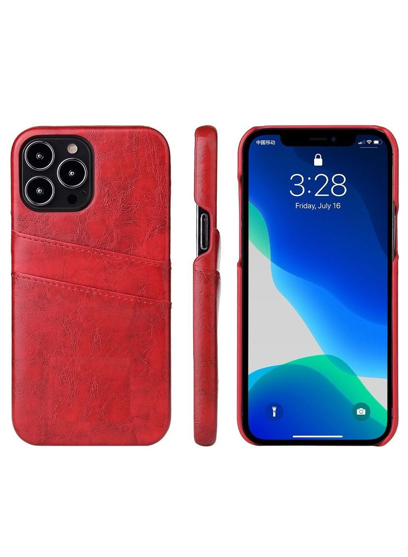 Suteni Leather Protective Back Cover Case Phone Case for iPhone