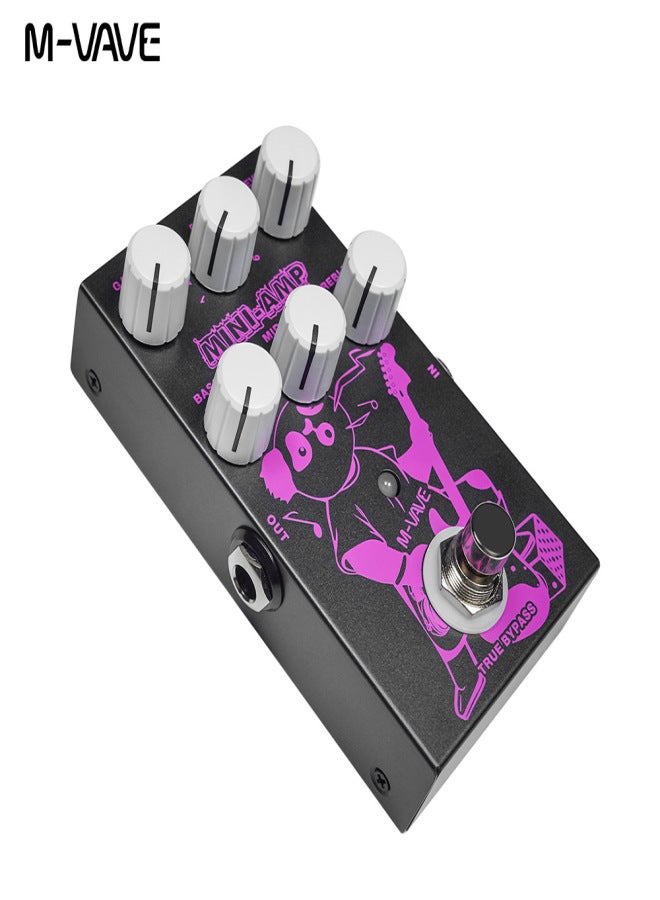 ام- فيفي مؤثر دواسة جيتار MINI-AMP لمعالجة صوت الجيتار الكهربائي - Image 3