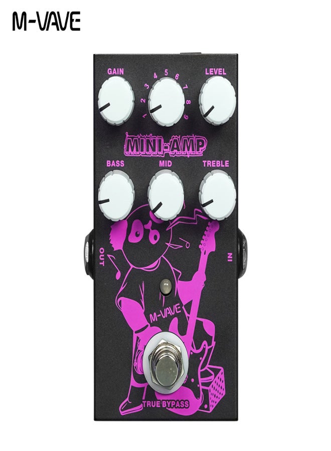 ام- فيفي مؤثر دواسة جيتار MINI-AMP لمعالجة صوت الجيتار الكهربائي - Image 1