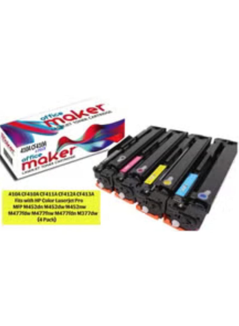 Office Maker 410A Pack Of 4 Office Maker 410A multicolour - Image 1