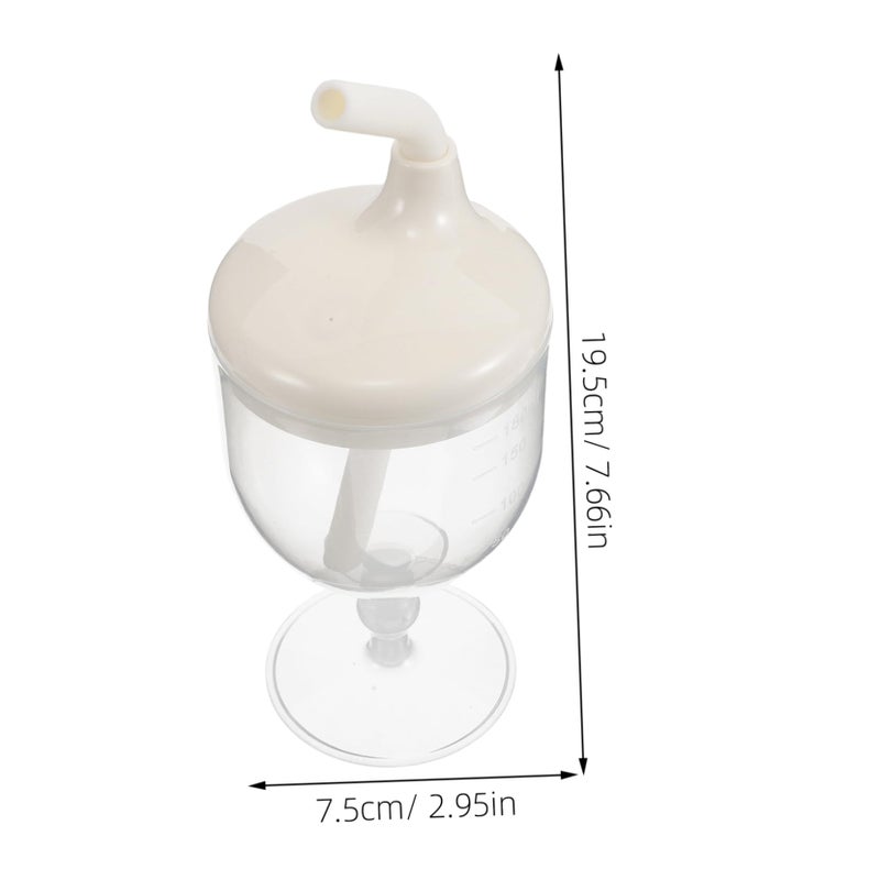 Unbreakable Spill Proof Straw Cup With Lid Lightweight Portable For Juice Milk Outdoor Activities Blue - Image 3