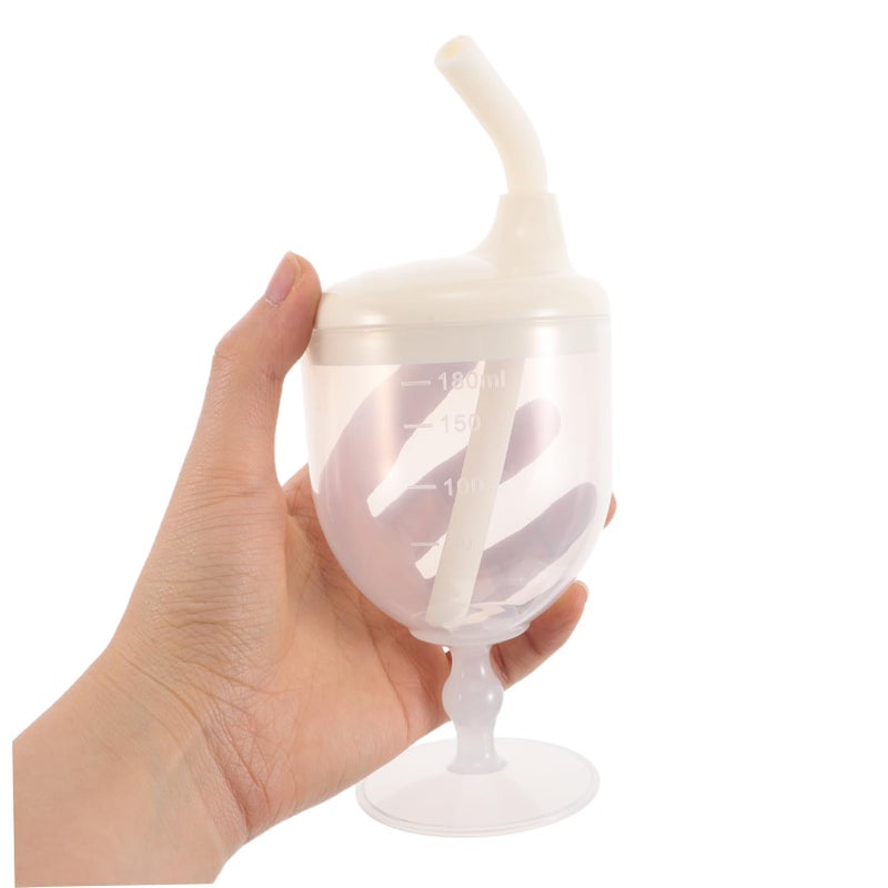 Unbreakable Spill Proof Straw Cup With Lid Lightweight Portable For Juice Milk Outdoor Activities Blue - Image 5