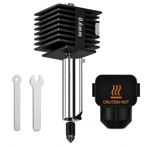 HIKUDIY 0.6mm Hotend Kit for Bambu Lab A1/A1 Mini, 3D Printer Parts Replacement Print Head for Bambu Lab A1/A1 Mini 3D Printer - Image 1