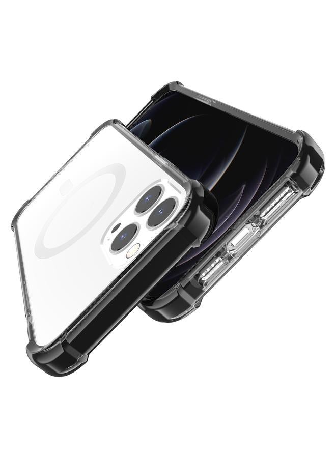 Zaboon Case For iPhone 12 Pro Max Magsafe Magnetic Acrylic Shockproof Phone Case - Image 3