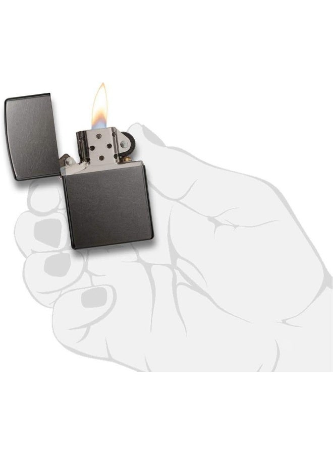 Zippo Metal Windproof Lighter | Refillable, Pocket, Long Lasting | Classic Colors - Image 4