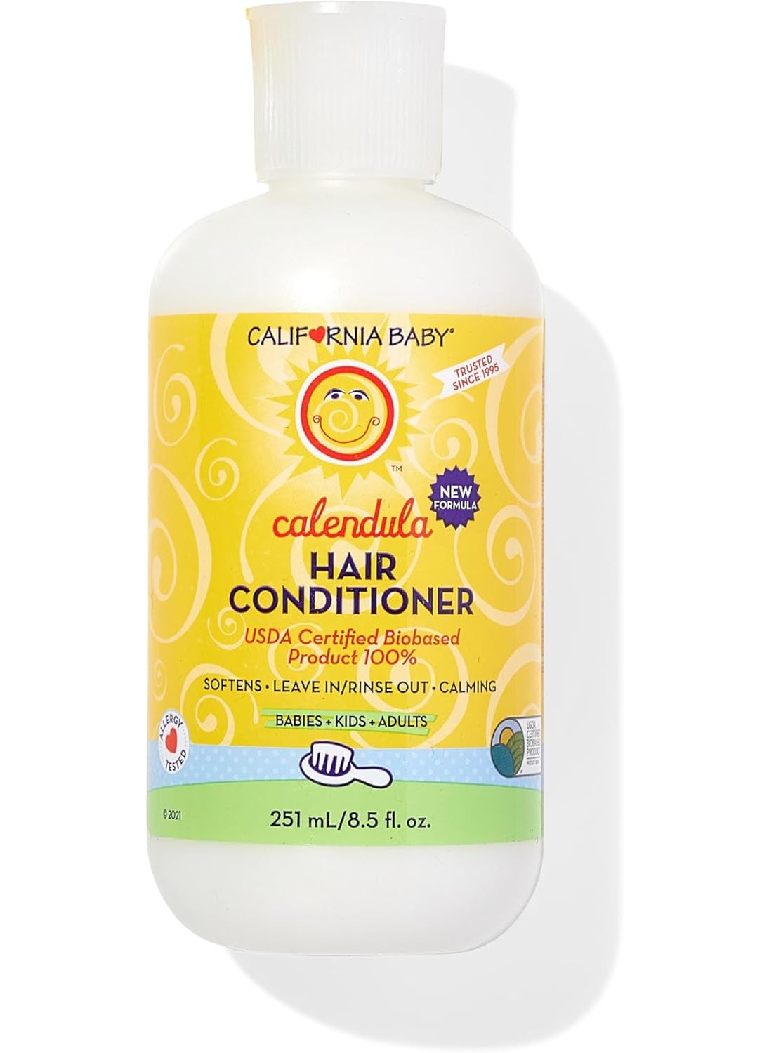 California Baby California Baby Calendula Hair Conditioner 8.5 fl oz (255 ml) 