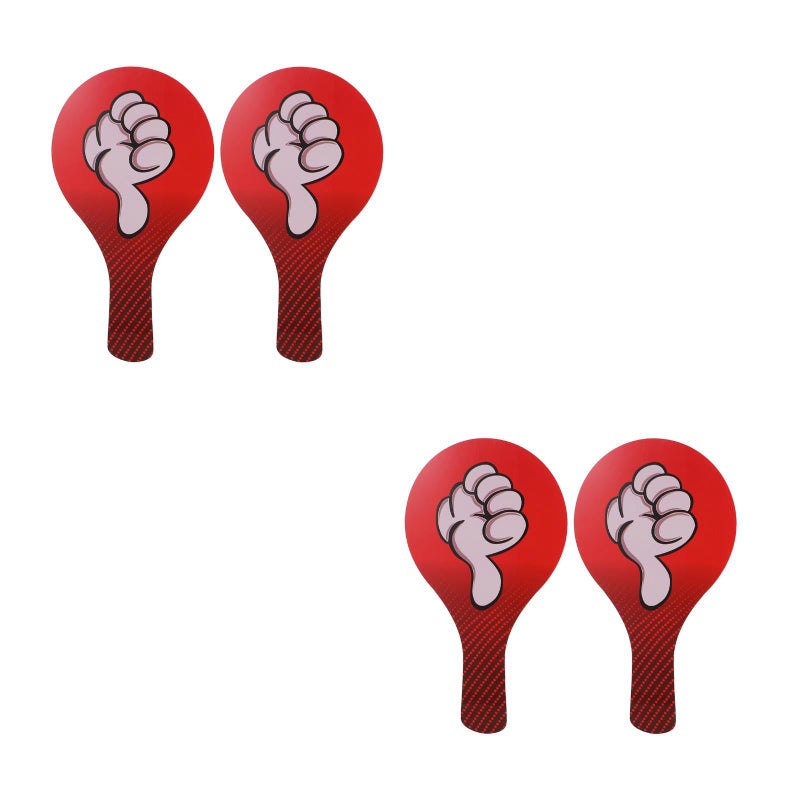 2pcs Thumbs Up Thumbs Down Paddles: 2pcs Voting Classroom Paddles Yes No Signs Effortless Communication Tools - Image 1