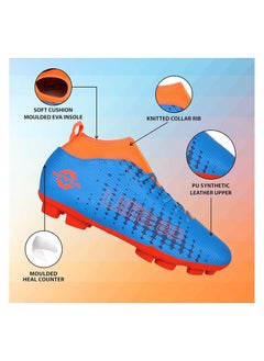 Nivia Ultra 2.0 Football Shoes | Material : PVC Synthetic Leather | Lace-up | Minimal Water Absorption | Durable & Comfort  - Image 2