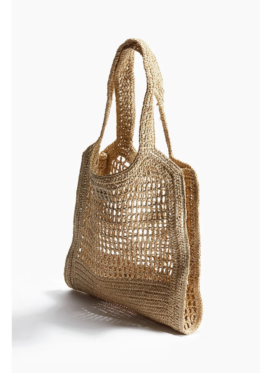H&M Straw Tote Bag