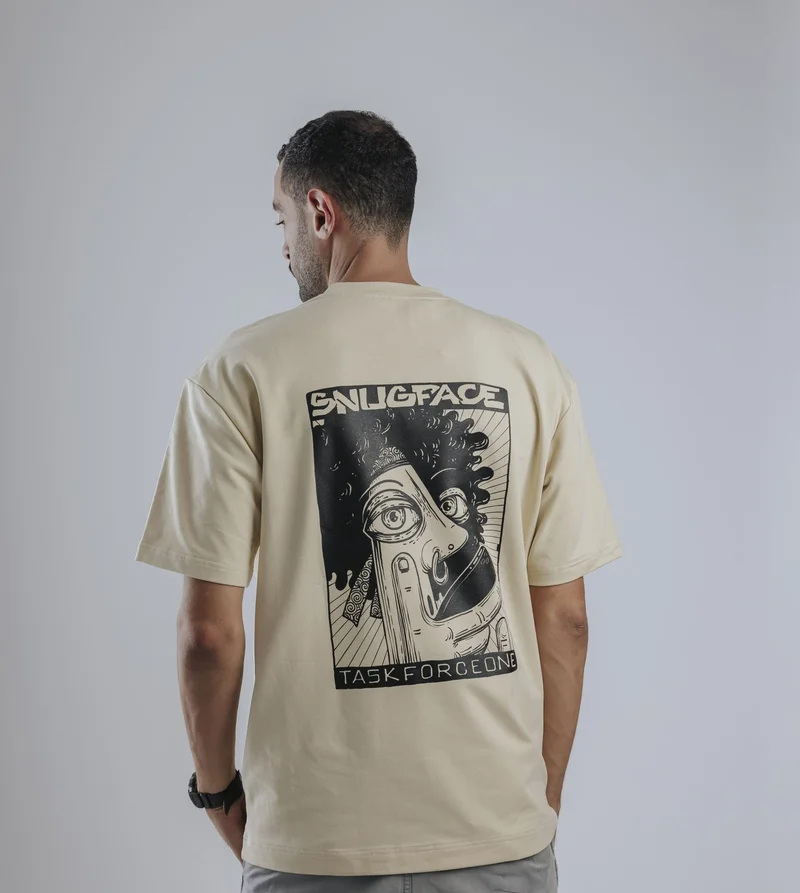 Snugface Snugface The Printed Oversized Men's T-Shirts