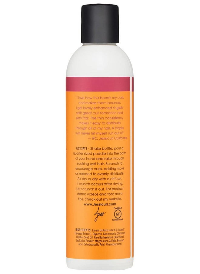Rockin' Ringlets Styling Potion No Fragrance Added 8 Fl Oz. Curl Enhancer With Flaxseed Extract Curl Defining Styler For Curly Hair And Frizz Control