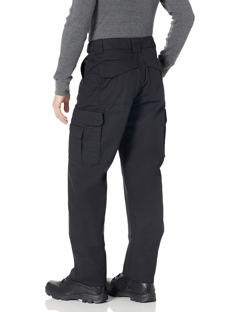 Tru-Spec 24-7 Original Tactical Pants for Men, Cotton Canvas, Durable, Concealed Carry, Reinforced, Ergonomic Fit, Multiple Pockets, Black - 34W x 32L - Image 2