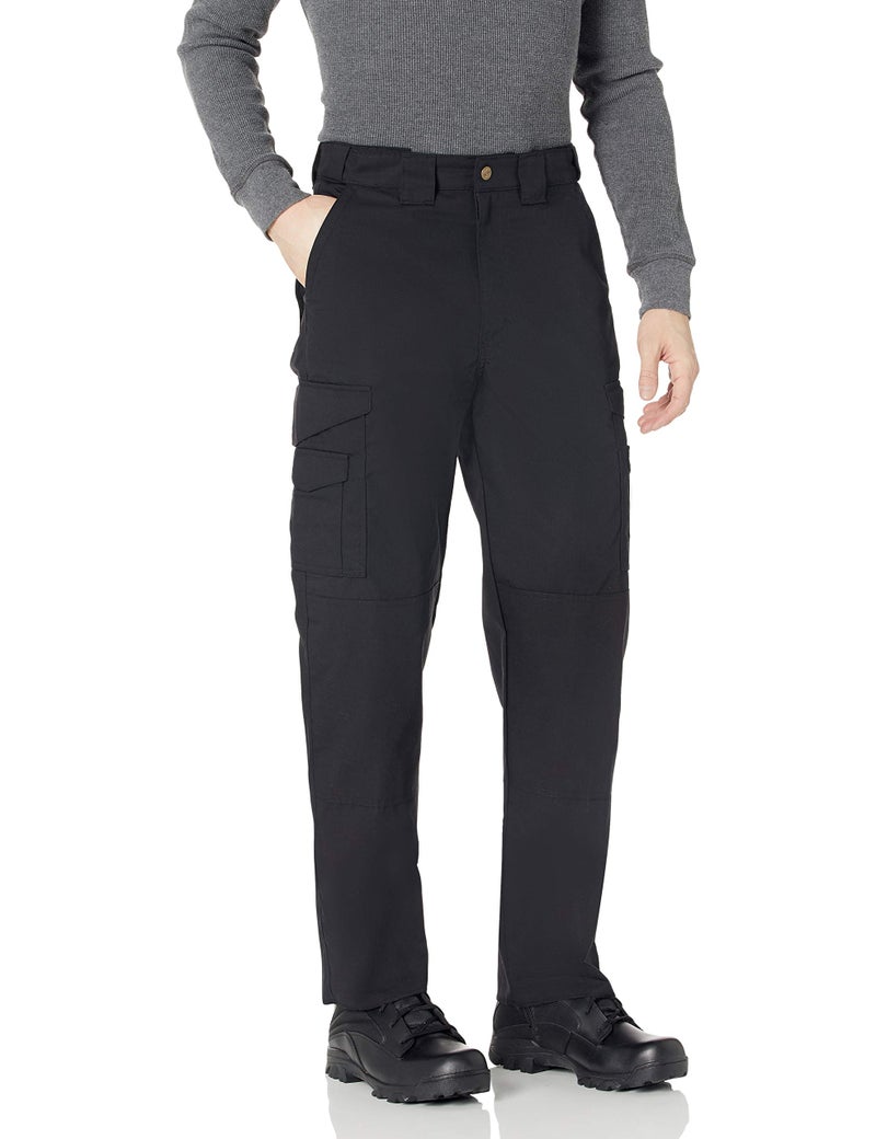Tru-Spec 24-7 Original Tactical Pants for Men, Cotton Canvas, Durable, Concealed Carry, Reinforced, Ergonomic Fit, Multiple Pockets, Black - 34W x 32L - Image 4