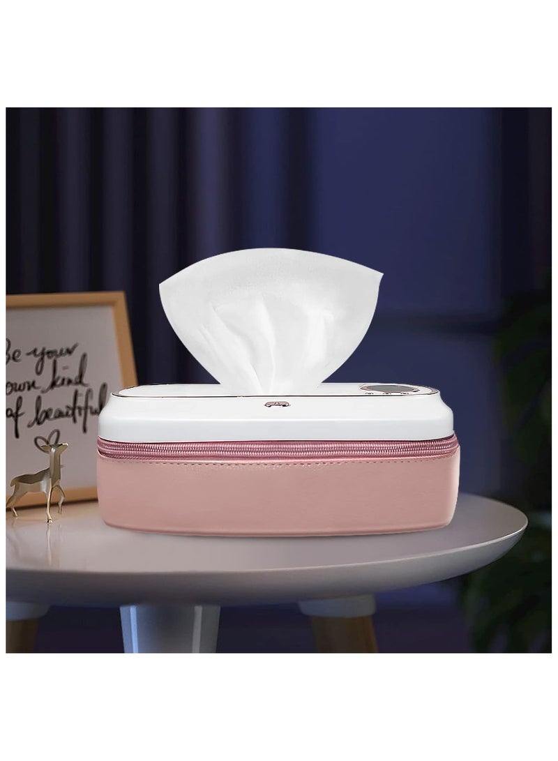 USB Rechargeable Baby Wipe Warmer Smart Temperature Controlu0026Wet Wipes Dispenser 2 Modes and 5000 mAh Battery Powered Large Capacity Design Portable Home Travel Camping Wet Wipe Heatin - Image 4