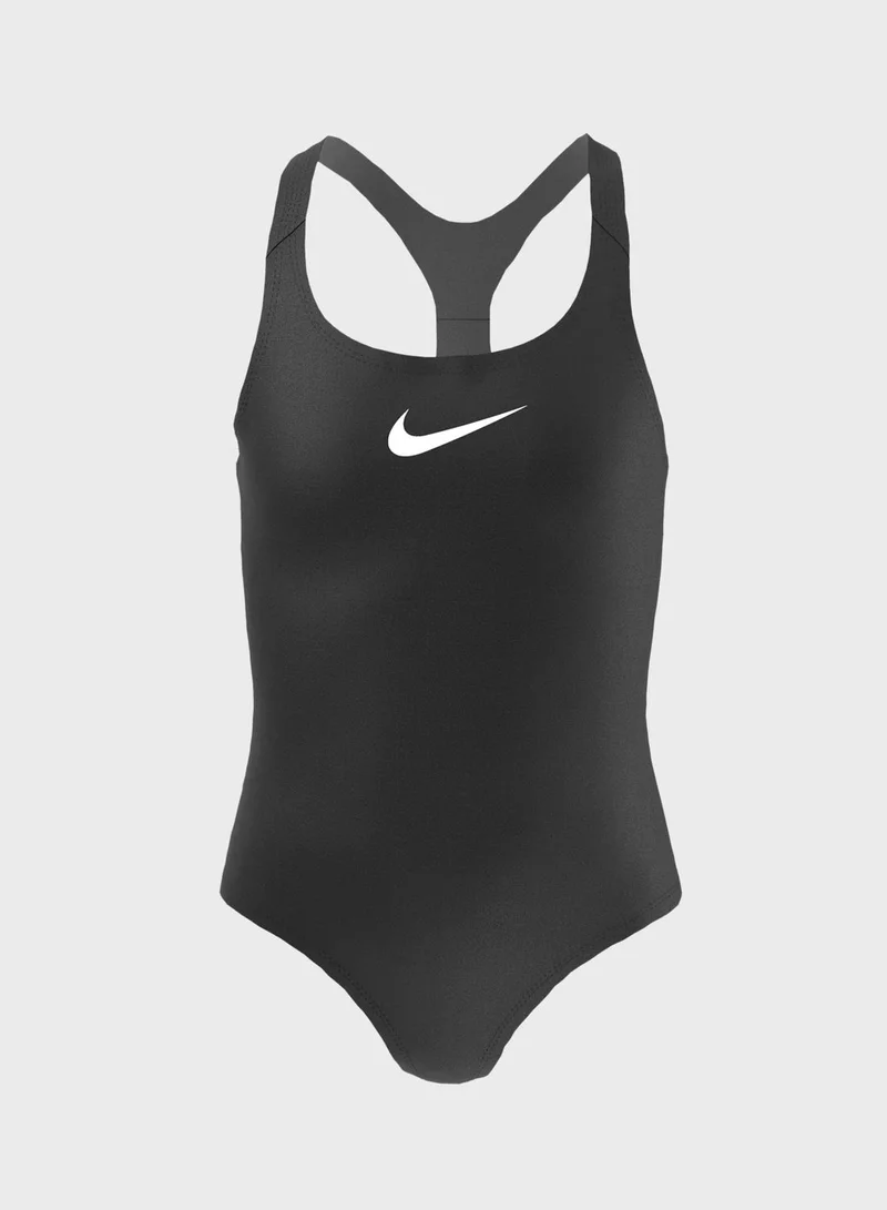 Nike Youth Logo Racerback Swimsuit