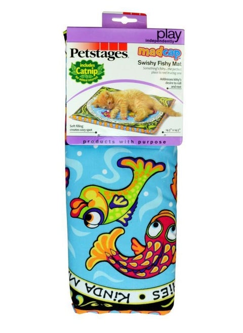 Madcap Swishy Fishy Catnip Play Mat