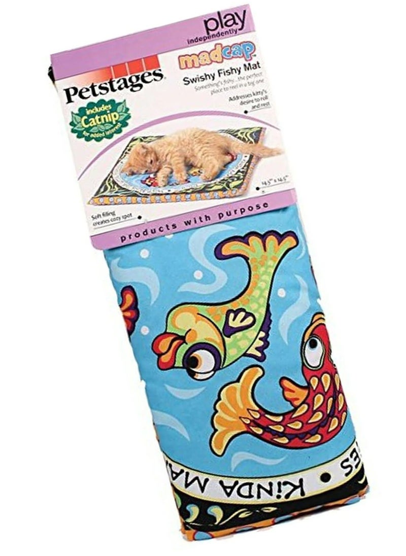 Madcap Swishy Fishy Catnip Play Mat