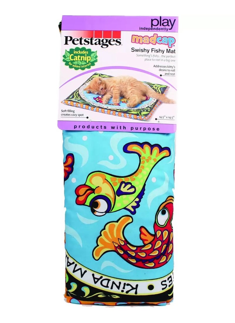 Madcap Swishy Fishy Catnip Play Mat