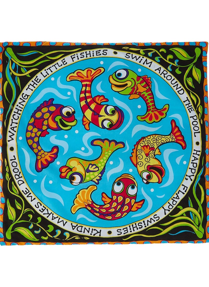 Madcap Swishy Fishy Catnip Play Mat