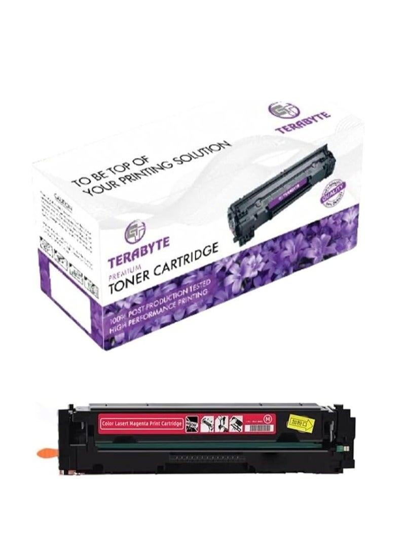 Terabyte 414A Compatible W2023A Compatible Toner Cartridges for Color Laserjet Pro MFP M479fdw M454dw M479fdn M479dw M454dn Printers (1 Magenta) - Image 1
