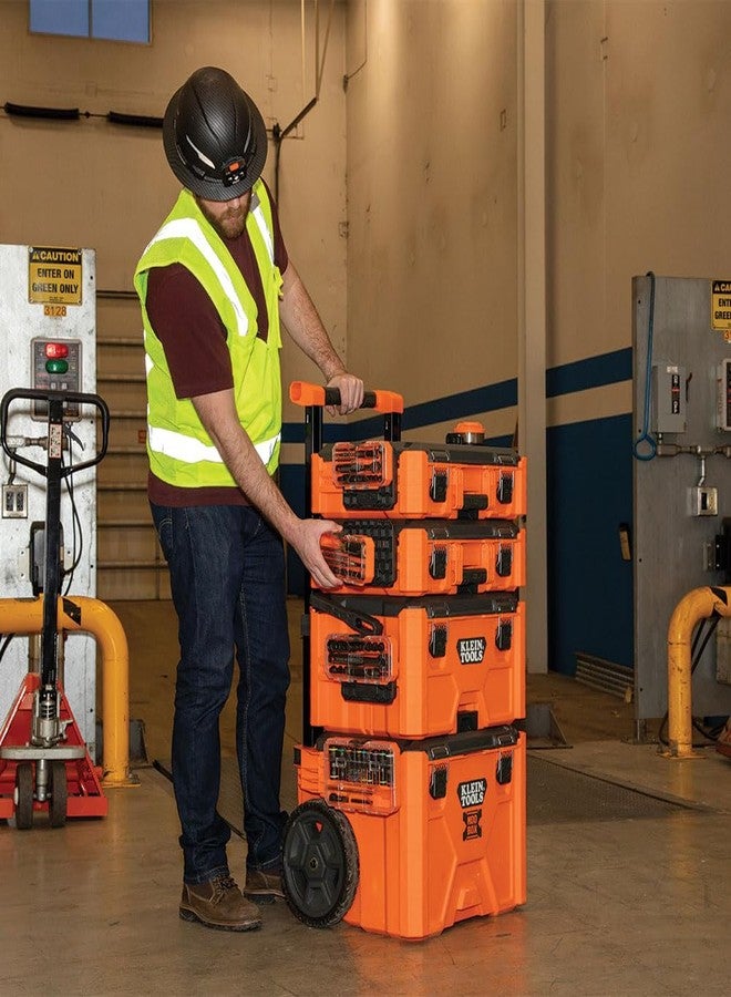 كلاين تولز مجموعة مفكات براغي Klein Tools 32501HD KNECT المقاومة للصدمات، 46 قطعة، مع حقيبة MODbox، 39 بت، 4 مفكات براغي، حامل بت، مقبض - Image 5