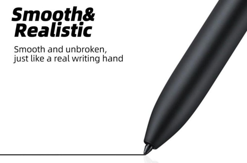 thexxa قلم بديل S Pen لجهاز Galaxy Tab S9 FE من سامسونج + 5 رؤوس/أطراف (بدون بلوتوث) (أسود) - Image 2