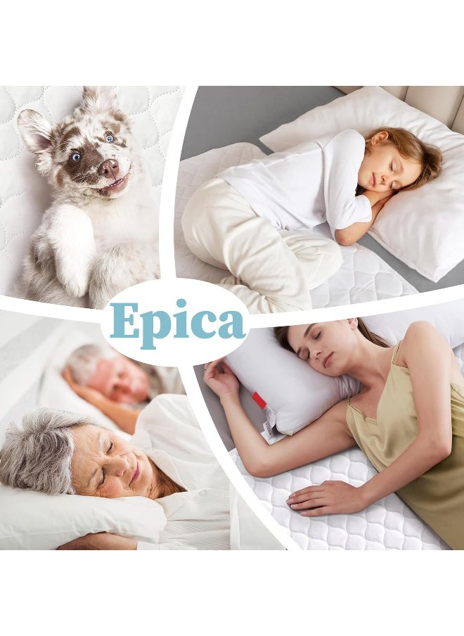 Epica - Epica Premium Quality Bed Pad, Quilted, Waterproof, and Washable - Image 1