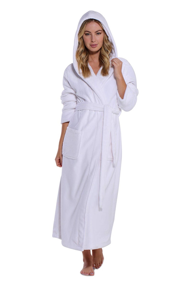 Turquaz Oversize Premium Luxury Ultra Soft Warm Robes for Women Plush Fleece Bathrobe for Women with and Spacious Pockets - Image 1
