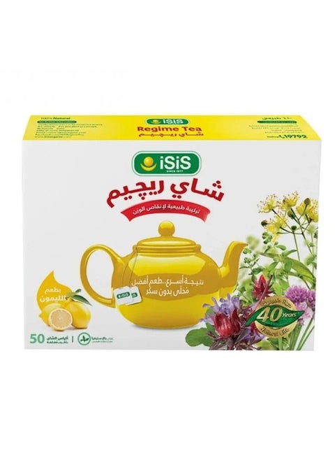 Regime Tea With Lemon ( 50 Envelopes )
