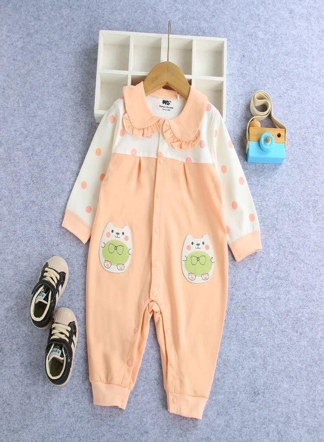 Elephant Paradise Stylish Bodysuit Pink - Image 1
