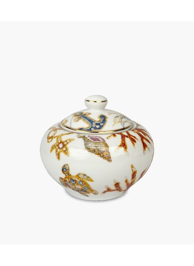 Baci milano Portofino Sugar Bowl - Porcelain 10x9cm  - Image 1