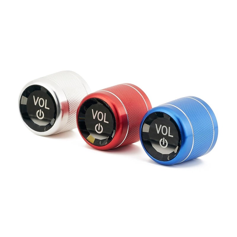 QASULER Car AC Radio Knob Switch Cover Set - Image 3