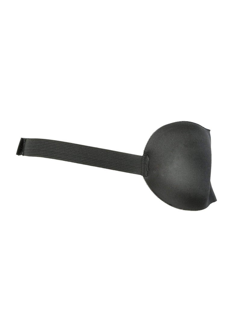 GGOOT Sponge Eyeshade Sleeping Eye Mask Cover Eyepatch Blindfolds Shield Sleep Goggles Slow Rebound Earplug For Flight Travel, Black - Image 2