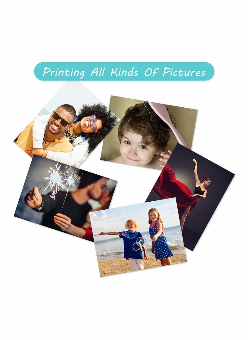 SYOSI - 8 Pieces Sublimation Metal Photo Blanks Aluminum Photo Sign Blank Photo Metal Wall Poster Frame Blank for Sublimation Heat Press White - Image 1