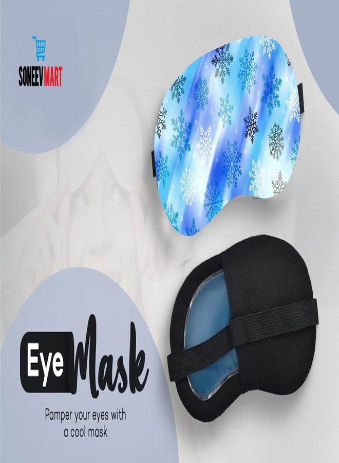 SONEEV MART قناع العين الجلدي المهدئ والبارد من هينيسو مع علاج ساخن وبارد - Image 3