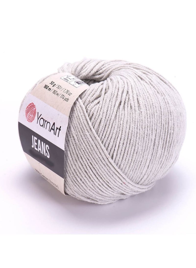 YarnArt Set Of 5 Pcs High Quality Jeans Yarn For Knitting - Image 1