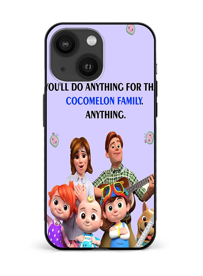 COVERSCART Protective Case Cover For Apple iPhone 14 Cocomelon Design Multicolour