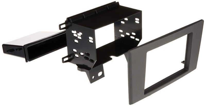 Metra 99-9229G Single/Double DIN Dash Kit for 2001 - 2004 Volvo S60/V70 (Gray) - Image 4