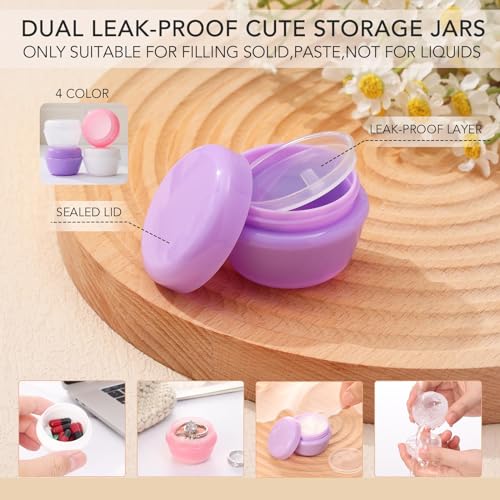 Muslish 21 Pack Travel Bottles for Toiletries, Leak-Proof TSA Compliant Silicone Travel Size Containers for Shampoo and Conditioner, BPA Free with Toiletry Bag (Gray) - Image 4