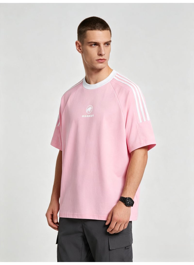 Mammut Contrast striped raglan sleeves loose short sleeve T-shirt - Image 1