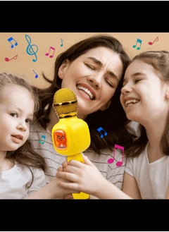 FJ Karaoke Singing Bluetooth Speaker Microphone for Kids (YELLOW) - pzsku/Z6DA47C510F2883128FE5Z/45/_/1733864102/10c55341-a3ec-4f33-8e75-f88a2c9ea730