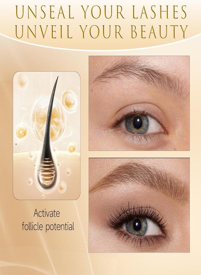 ASAMO Eyelash Growth Serum – Natural Lash Enhancer with 15 Plant Extracts for Longer Thicker Fuller Lashes Nourishing Formula to Enhance Natural Beauty Hypoallergenic Oil Free lash growth serum -3ml - Image 3