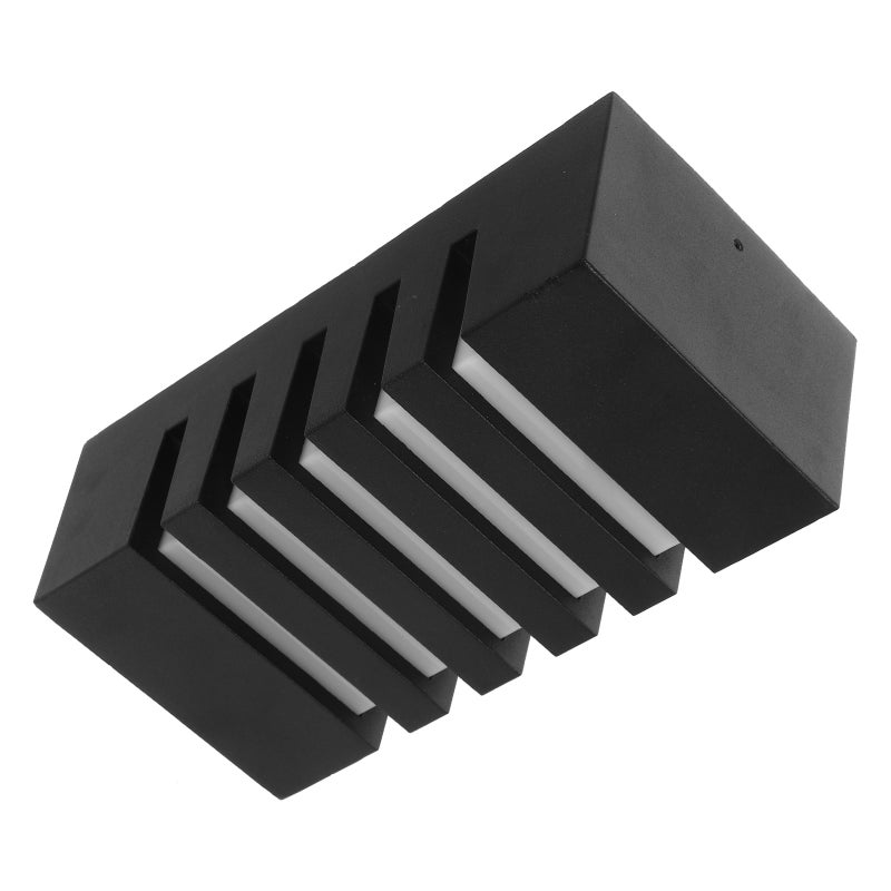 15W Wall Lamp Modern COB Wall Light Aluminum for Indoor Outdoor Courtyard Garden Porch Corridor (Warm White) - Image 1