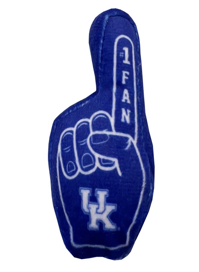 Pets First Best Plush CAT Toy - NCAA Kentucky Wildcats Complete Set of 3 Piece Cat Toys Filled with Fresh Catnip. Includes: 1 Helmet Cat Toy, 1 Football Cat Toy with Feathers, & 1 Beer Bottle. - Image 5