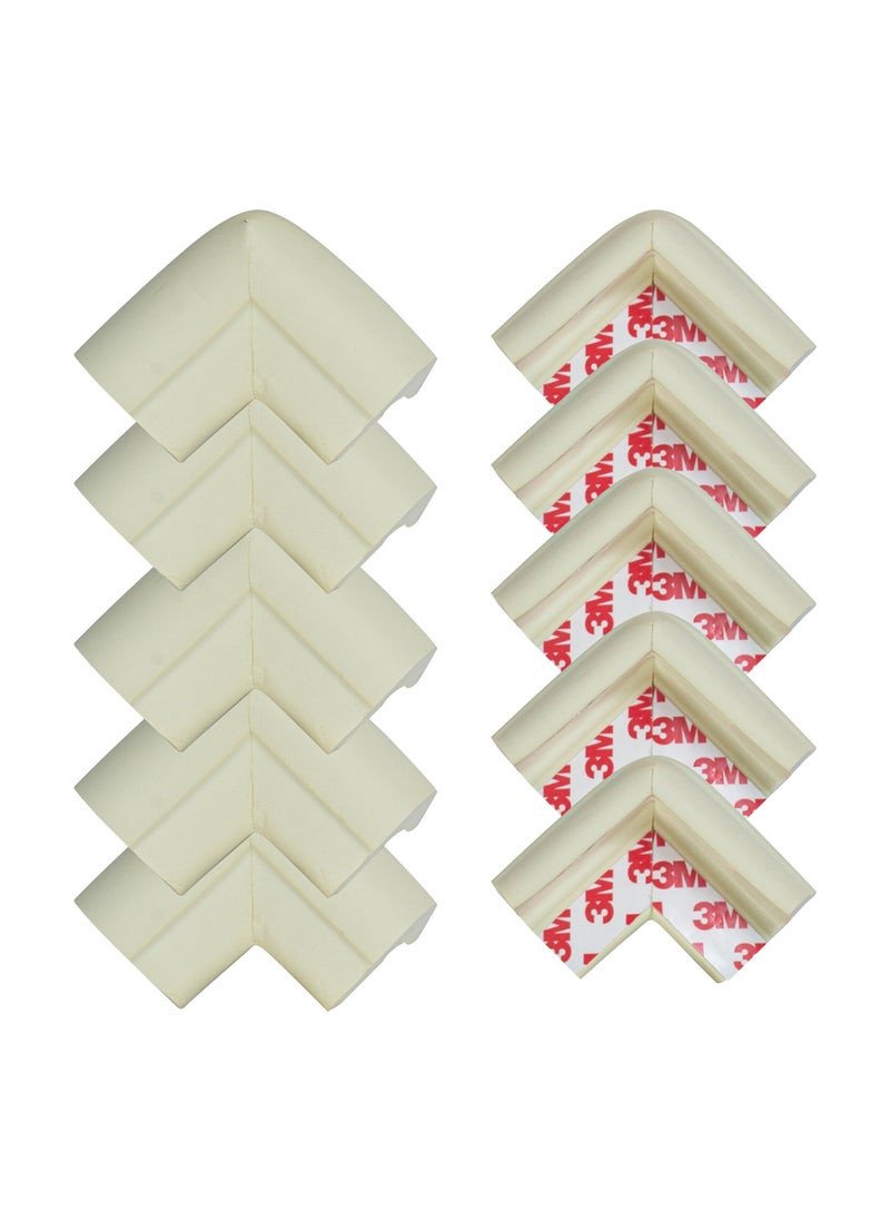 BAYBEE Baybee 10 PCs Baby Safety Corner Guards, Baby Proofing Corner Guards - 3mm Pre Taped Corner Protectors Child Safety Edge Cushion Guards for Sharp Edges Protector of Furniture Green  - Image 1