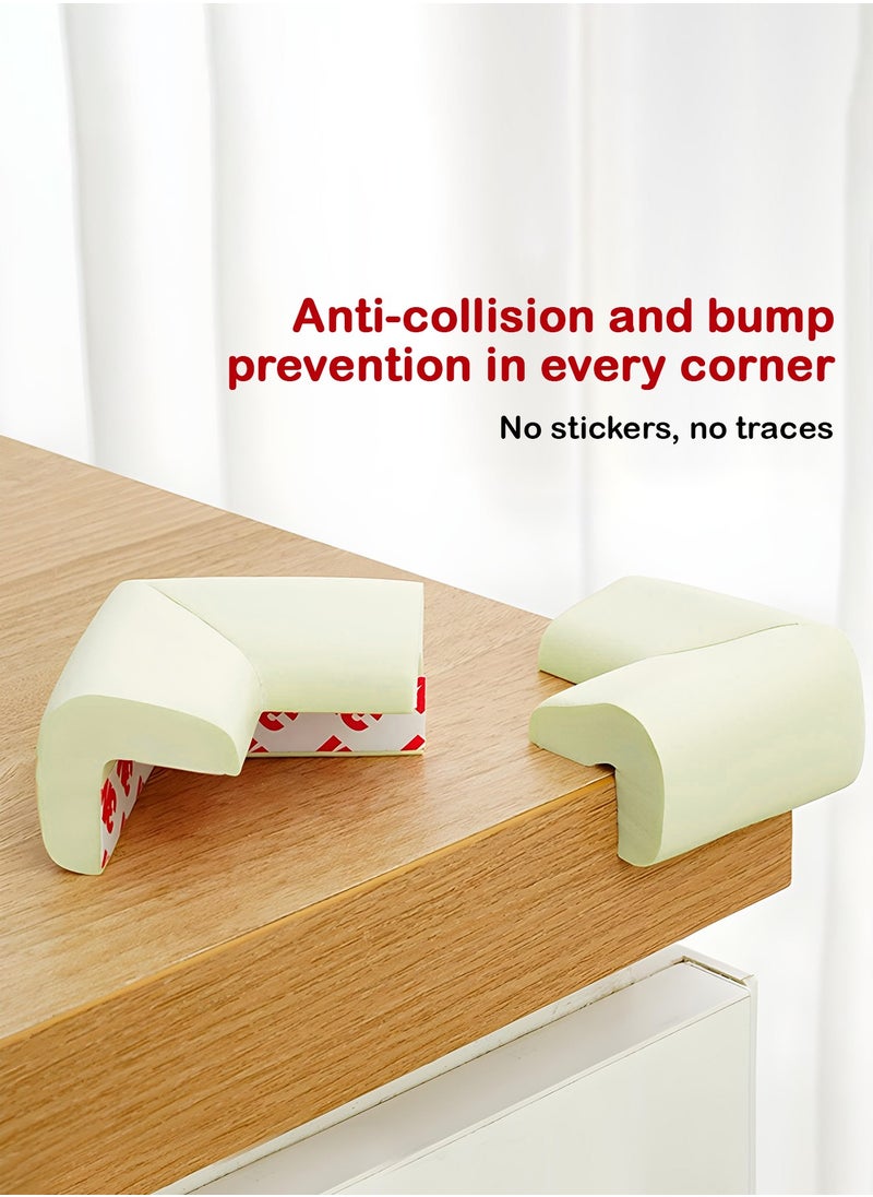 BAYBEE Baybee 10 PCs Baby Safety Corner Guards, Baby Proofing Corner Guards - 3mm Pre Taped Corner Protectors Child Safety Edge Cushion Guards for Sharp Edges Protector of Furniture Green  - Image 5