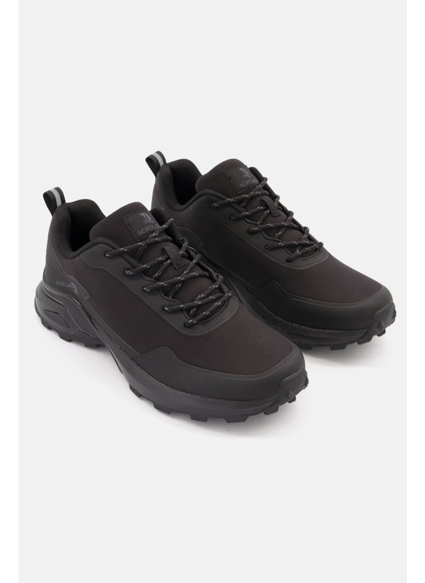 Nordland Men Lace Up Casual Shoes, Black  - Image 1
