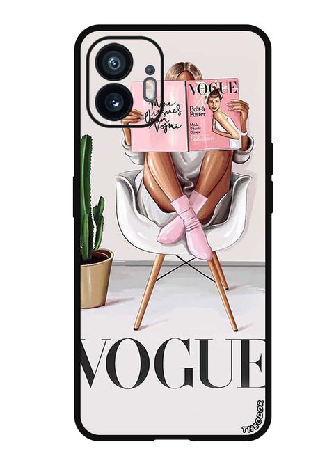 Protective Case Anti Scratch Shock Proof Bumper Cover For Nothing Phone (2) Vogue Art