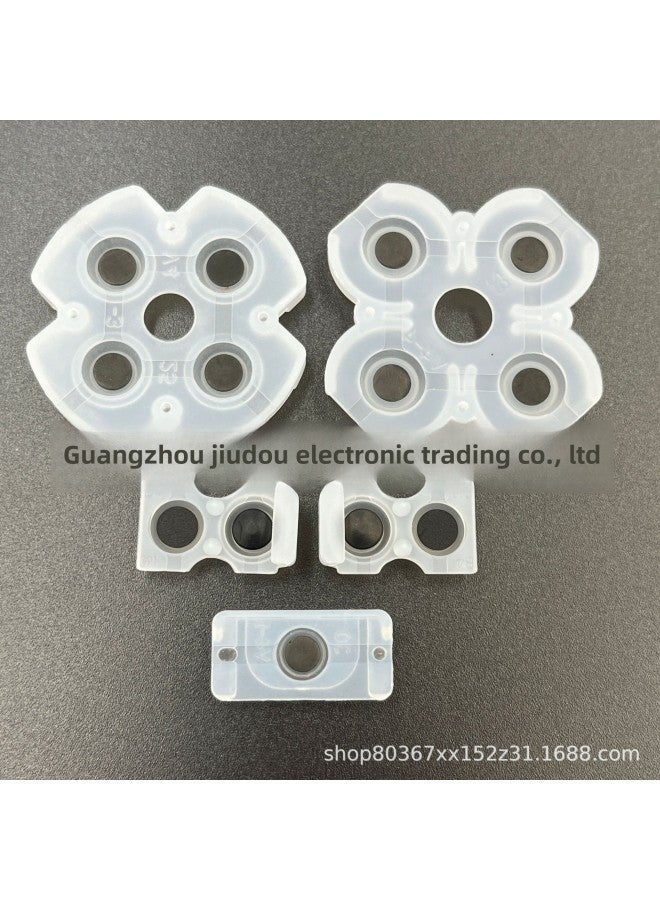 Wireless Ps4 Controller Conductive Rubber Button Pads 001/011/030/050 Digital Computer Other Game Console Accessories-Product Color:Old 001/ 011/020 (5-piece Set)  - Image 1