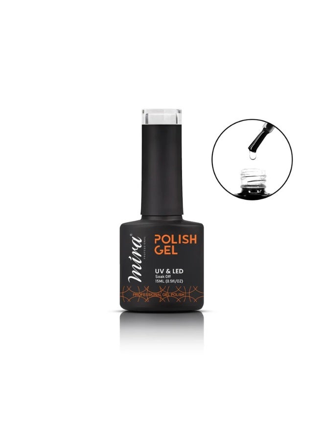 Mira Professional Gel Nail Polish Clear Base Coat 15ml Professional Salon and Home Use - Image 1